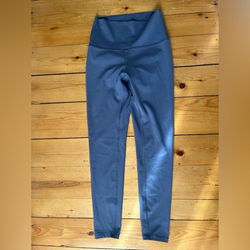 FLEO silky silk leggings, shark grey, small